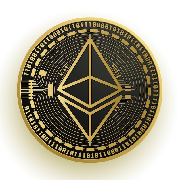 Vetor ethereum vector coin