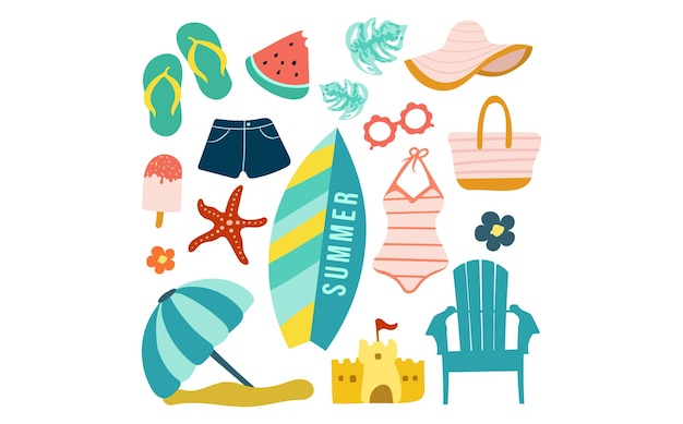 Etiquetas do verão