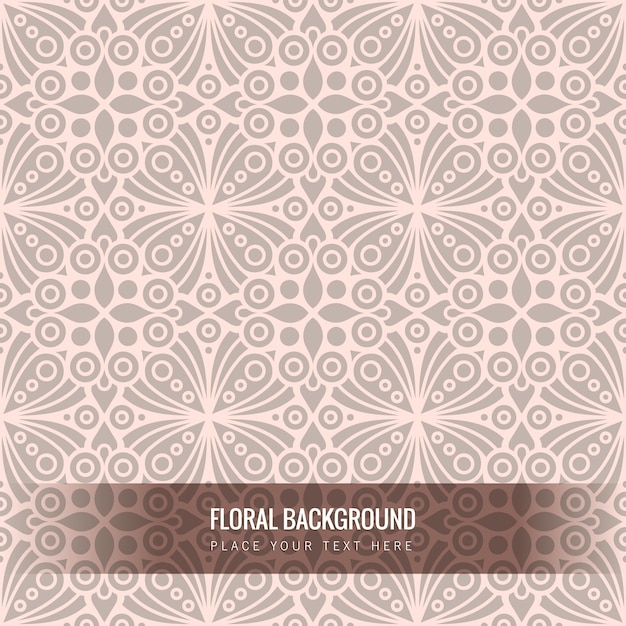 Étnico, floral, seamless, padrão, ornamental, padrão