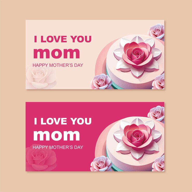Vetor eu amo mamãe