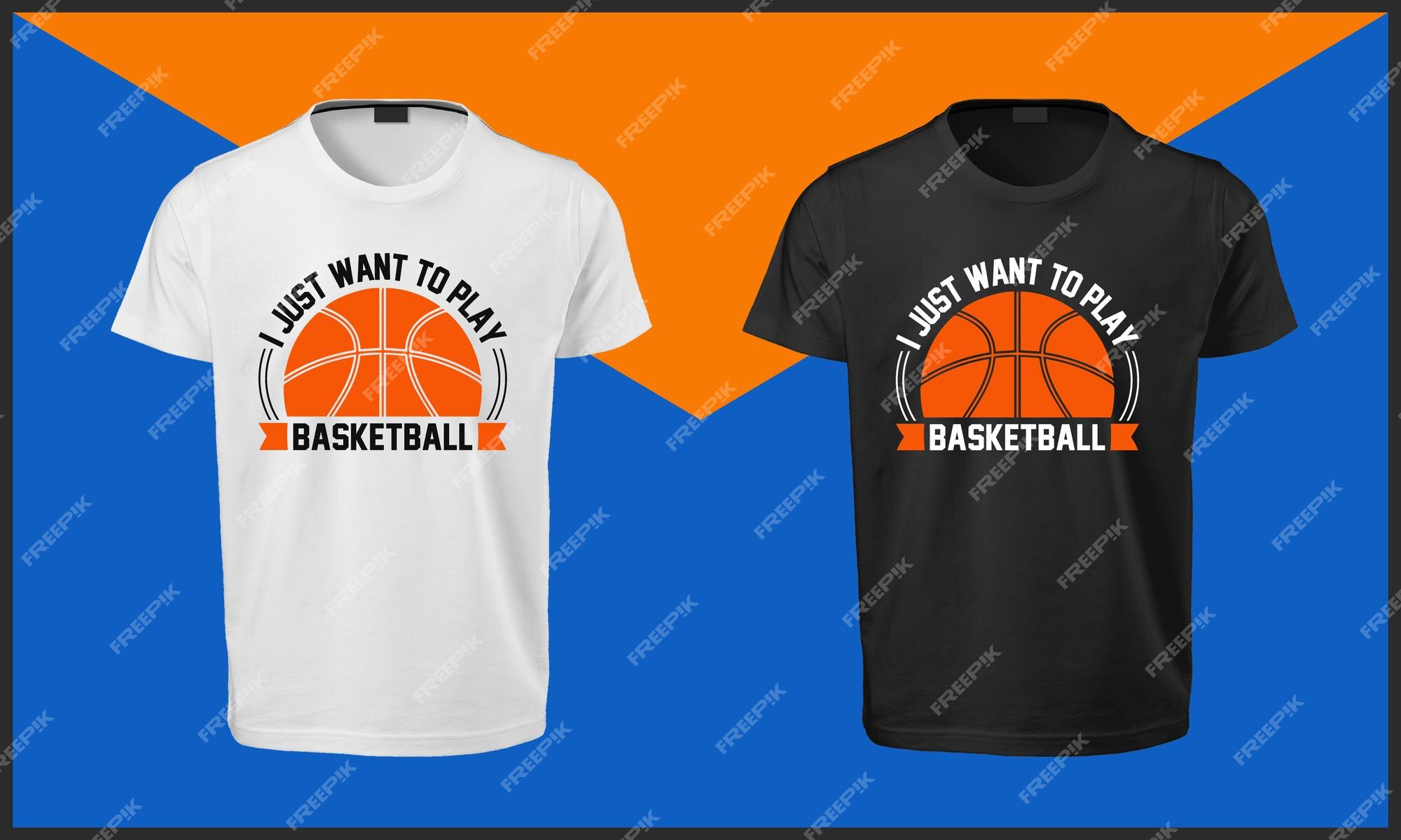 Vector, eu só quero jogar design de camiseta de basquete