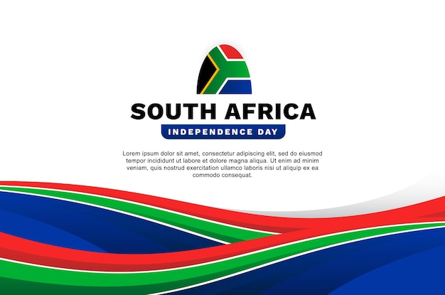 Evento de fundo do dia da independência da áfrica do sul