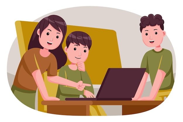 Executivos discutindo o trabalho.