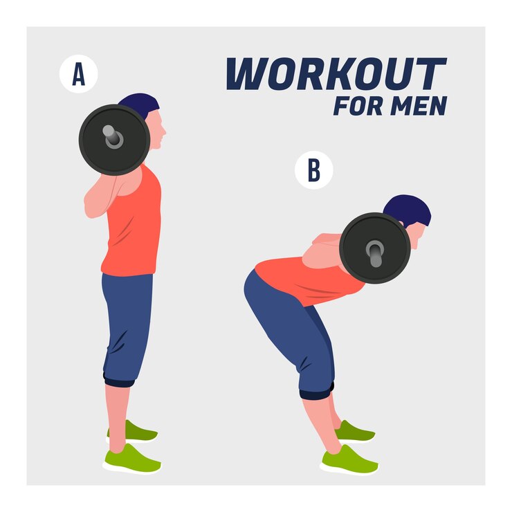 Vetor exercício para homens 1
