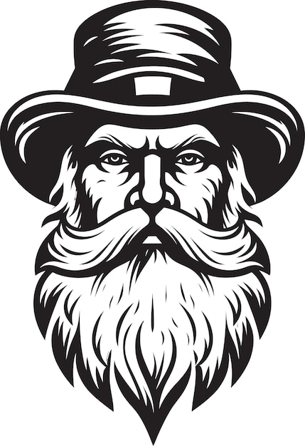 Experiencesymphony creative old man logo craft sage symmetry ícones de idosos vetorizados