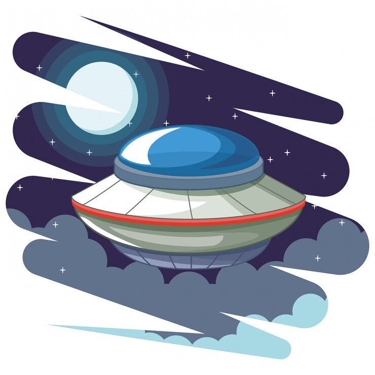 Vetor exploração espacial e planetas dos desenhos animados