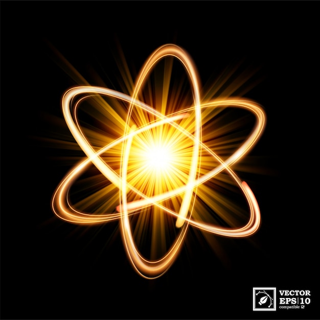 Explosão dinâmica da luz do átomo