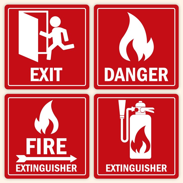 Vetor extintor de incêndio
