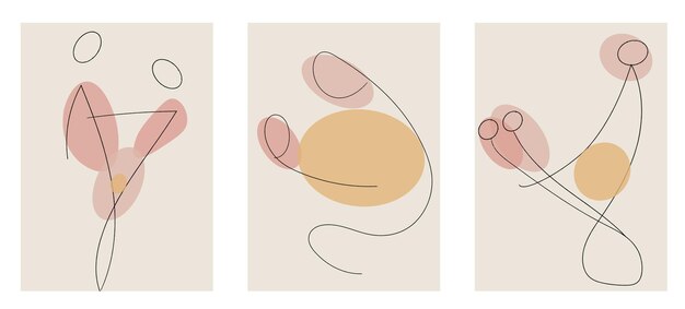 Família feliz em estilo de desenho de arte de linha contínua. história familiar, gestante, bebê recém-nascido