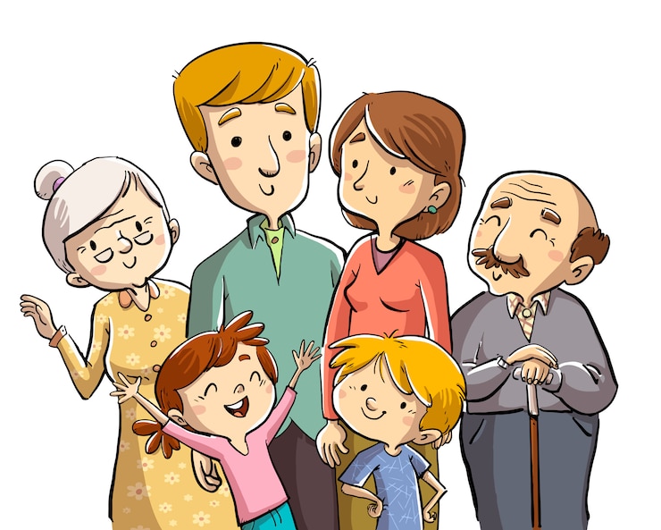 Vetor família junto