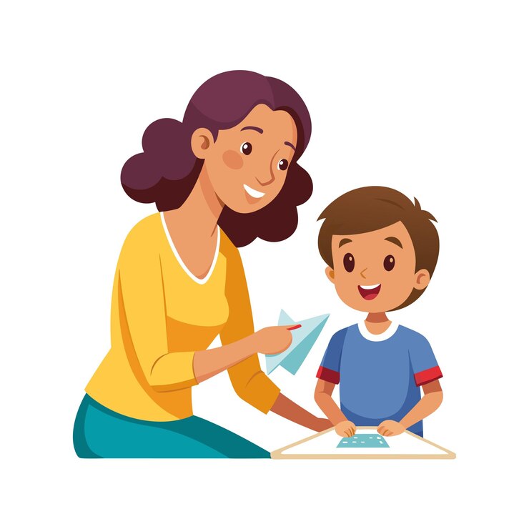 Vetor família unidade parentalidade e filhos ilustração vetorial