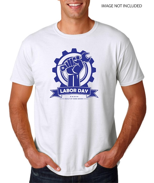 Famoso Dia Internacional do Trabalho mundial um vetor de design de camiseta único