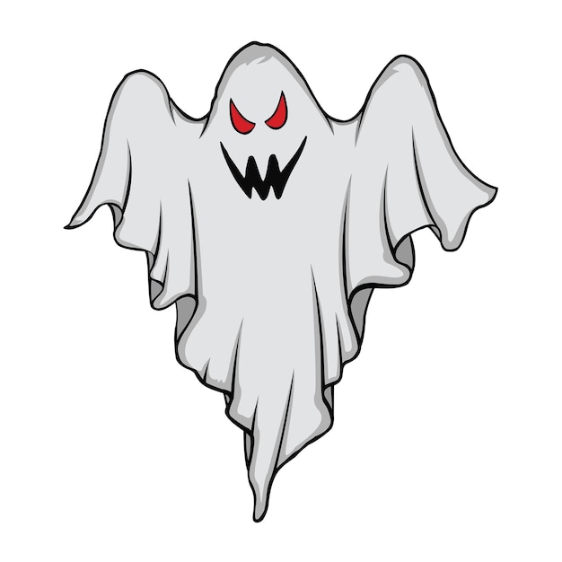 Fantasma assustador, dia das bruxas