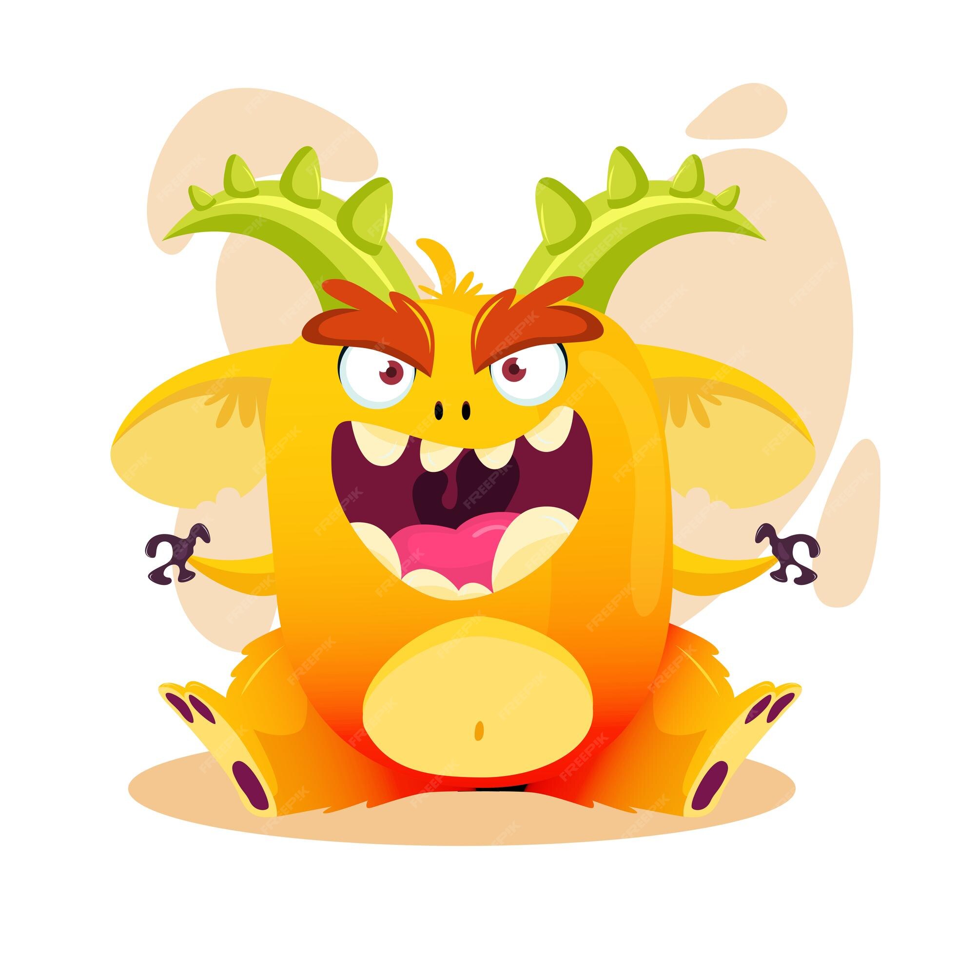 Design PNG E SVG De Demônio Halloween Monstro Criatura Simples Personagem  Fofo Para Camisetas