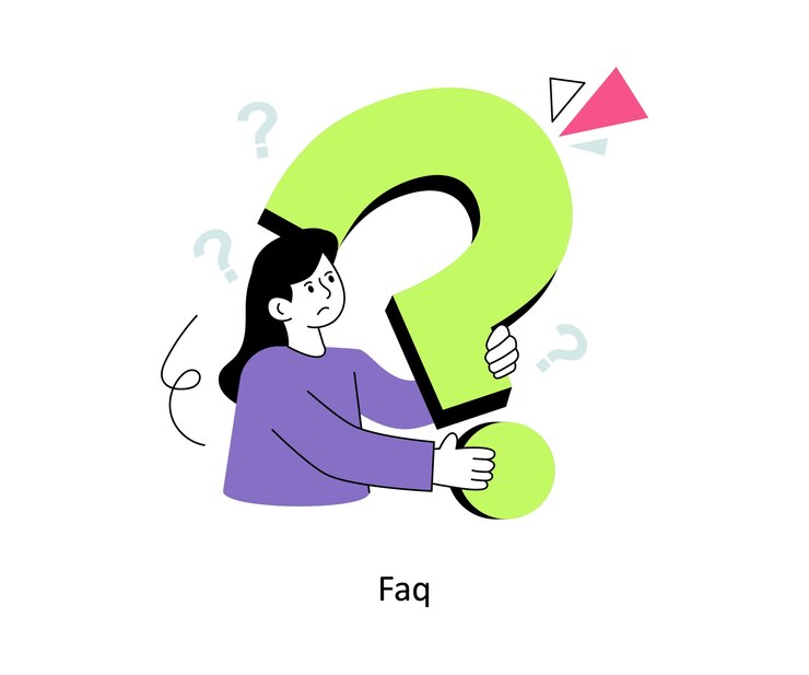 Vetor faq flat style design vector ilustração ilustração em estoque