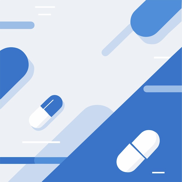 Farmacêutica medicina médica saúde antecedentes banner vector