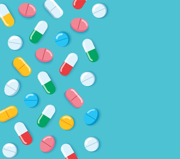 farmácia de pílulas e cápsulas médicas