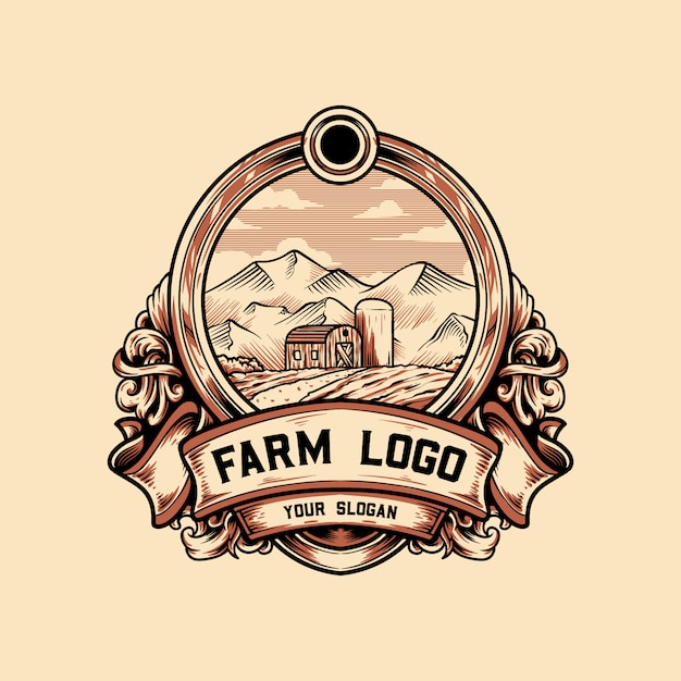 Fazenda vintage logo