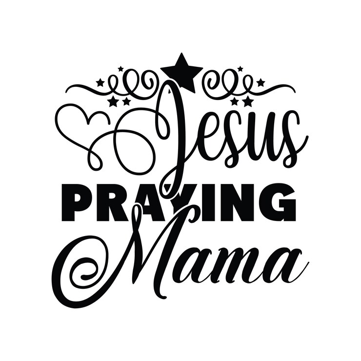 Vetor fé e jesus svg design