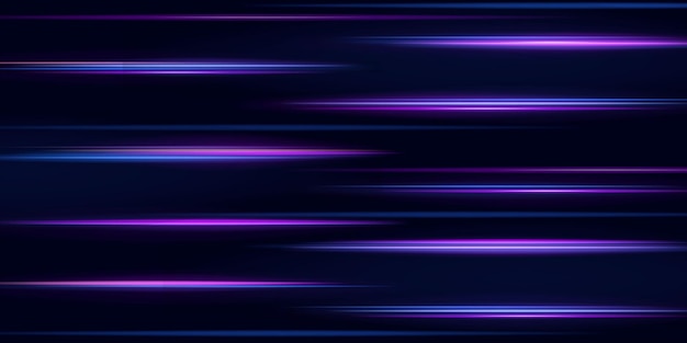 Feixes de laser luminosos abstratos brilhantes isolados em um fundo transparente