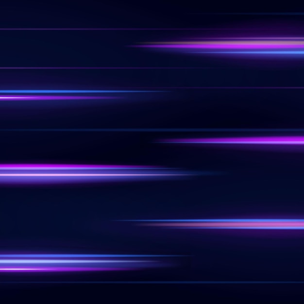 Feixes de laser luminosos abstratos brilhantes isolados em um fundo transparente