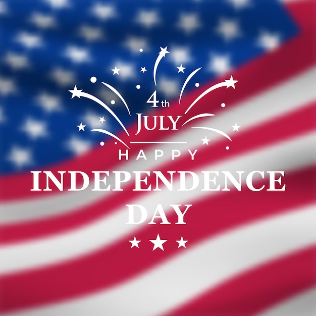 Feliz 4 de julho dia da independência dos eua