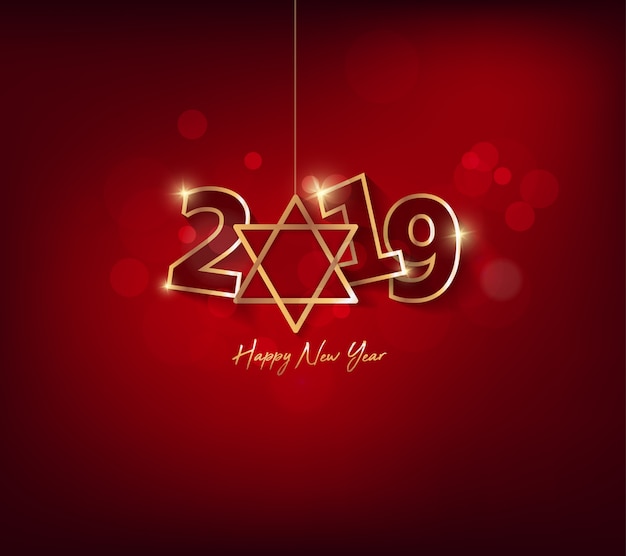 Feliz ano novo 2019 e feliz natal