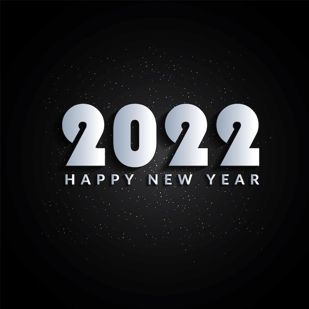 Feliz ano novo 2022 lindo fundo