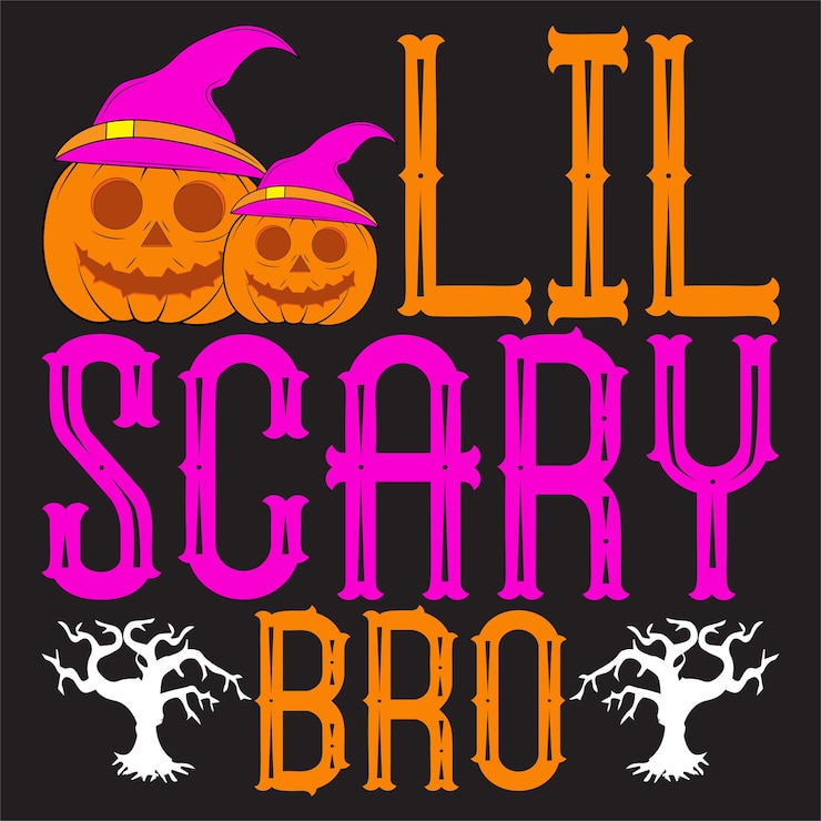 Vetor feliz design de camiseta de halloween com elementos de halloween ou design de tipografia de halloween desenhado à mão