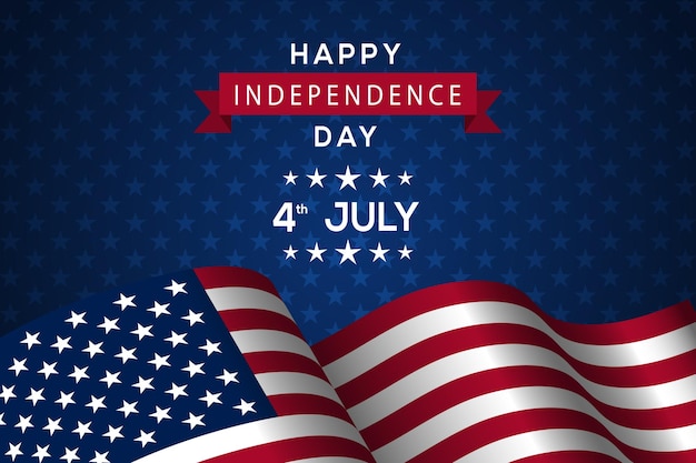 Feliz Dia da Independência - Celebração do 4 de Julho