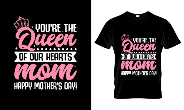 Feliz Dia das Mães T-shirt gráfico colorido Dia das Mãs T-shirt design