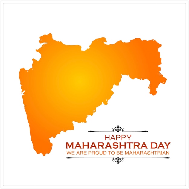 Vetor feliz dia de maharashtra banner dias de maharashtra postagem em mídias sociais