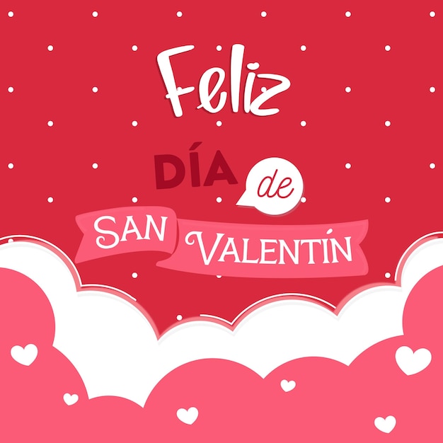 Feliz dia de são valentim ilustração vetorial