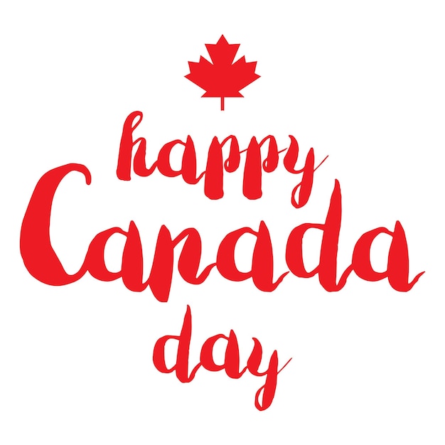 Feliz dia do canadá