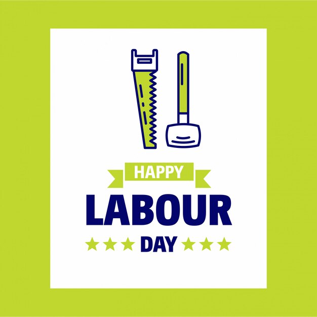 Feliz dia do trabalho