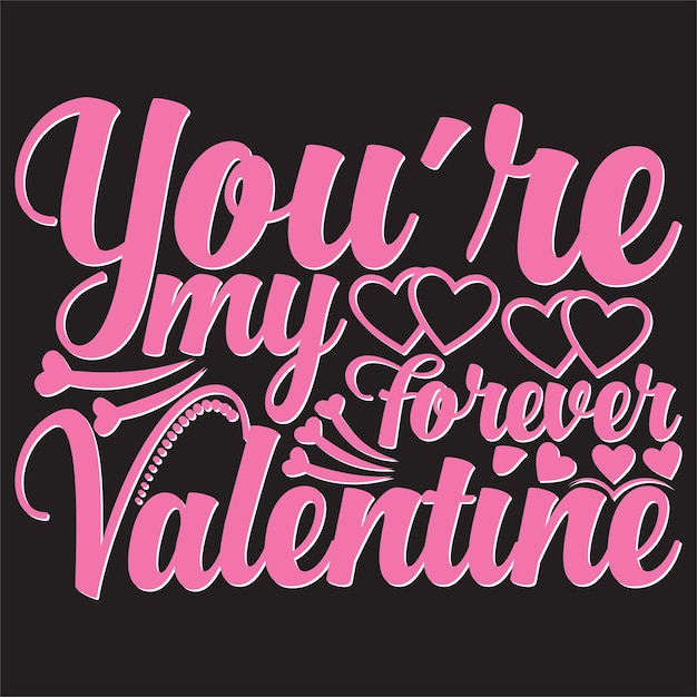 Feliz dia dos namorados tipografia letras letras românticas de camiseta de amor
