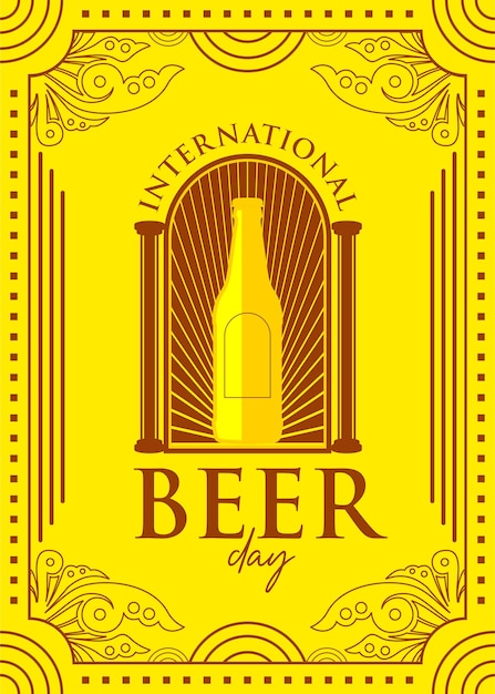 Feliz dia internacional da cerveja