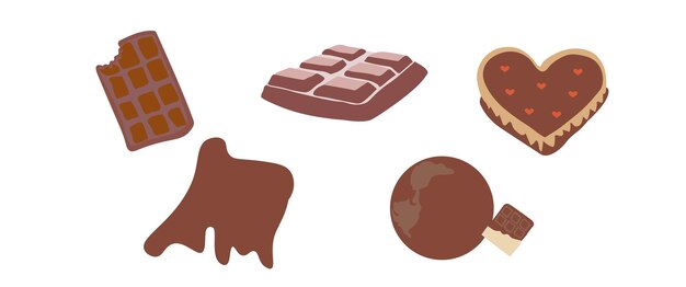 Vetor feliz dia mundial do chocolate gráfico vetorial do bom dia mundial do chocolate