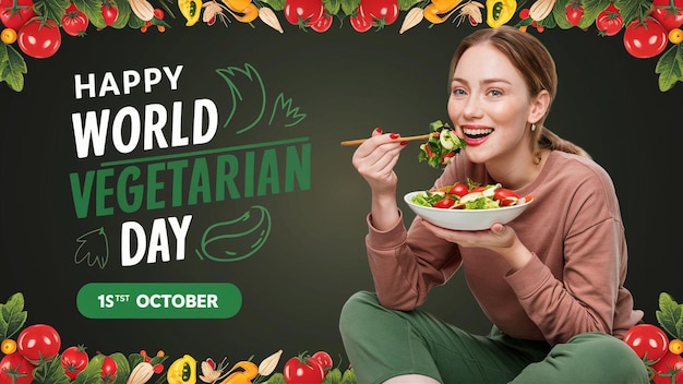 Feliz Dia Mundial do Vegetarianismo