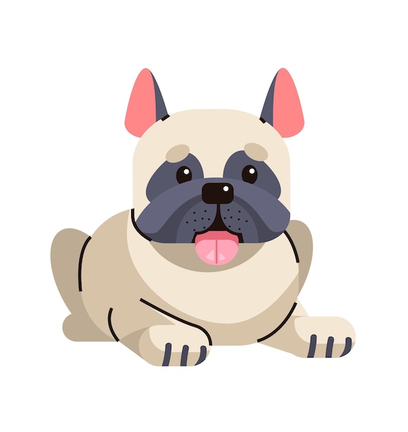 Feliz dia nacional do cão, cartão de felicitações, férias cachorrinhas fofas do conceito de animais domésticos ilustração em vetor