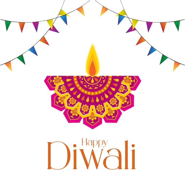 Feliz Diwali festival das luzes