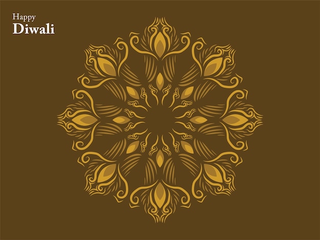 feliz diwali hindu tradicional ornamento lâmpada festival índia elemento mandala chinês buda étnico