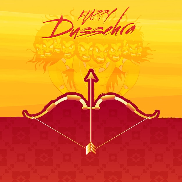 Feliz, dussehra, fundo