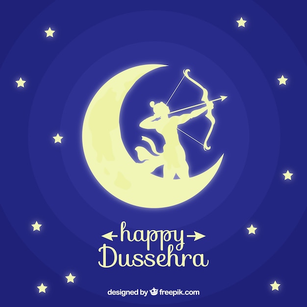 Feliz, dussehra, fundo