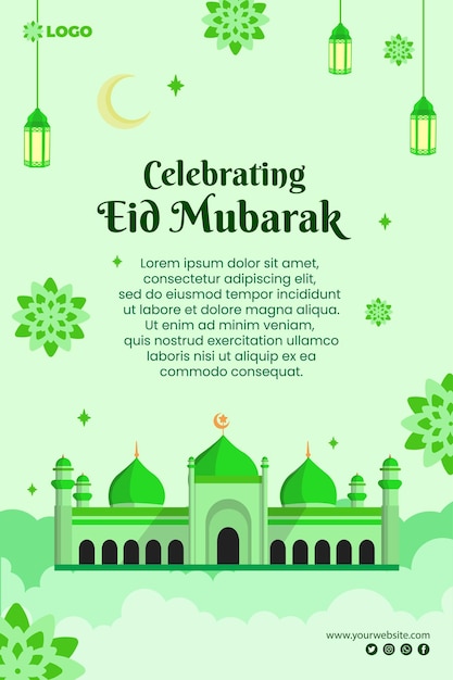 Feliz eid mubarak, ramadhan kareem