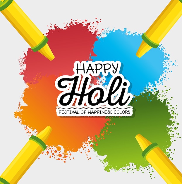Feliz festival holi