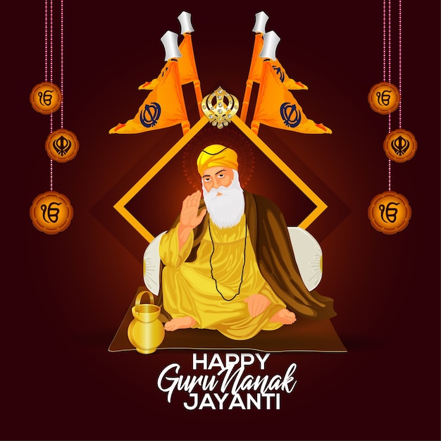 Feliz guru nanak jayanti