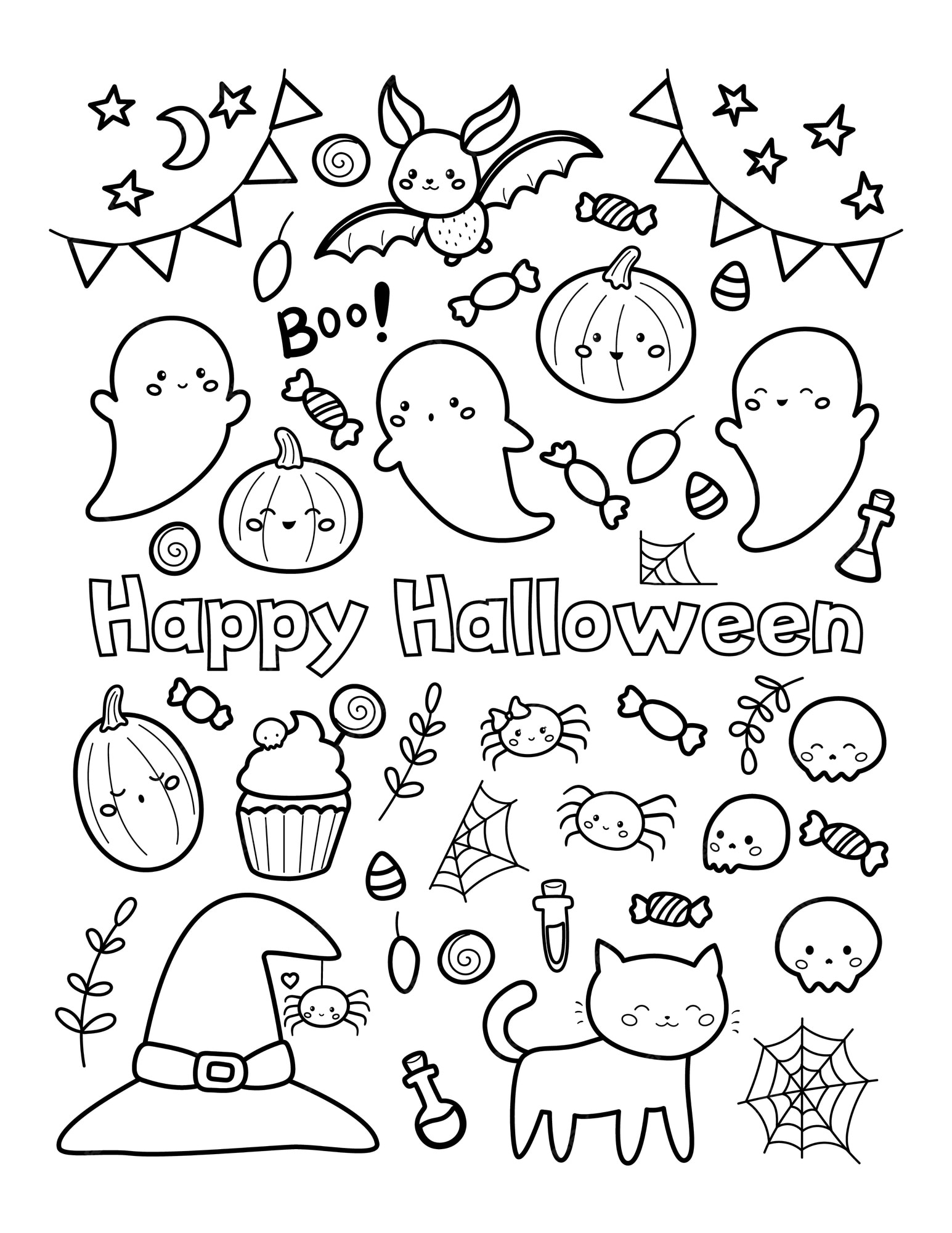 HALLOWEEN - para colorir