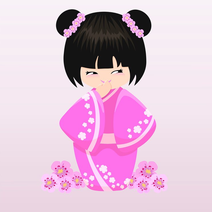 Feliz kokeshi
