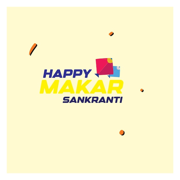 Vetor feliz makar sankarnti